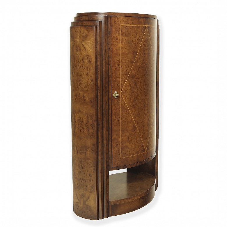 Art Decode elm bar cabinet - 1