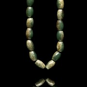 Jade bead necklace, Qing dynasty - 4