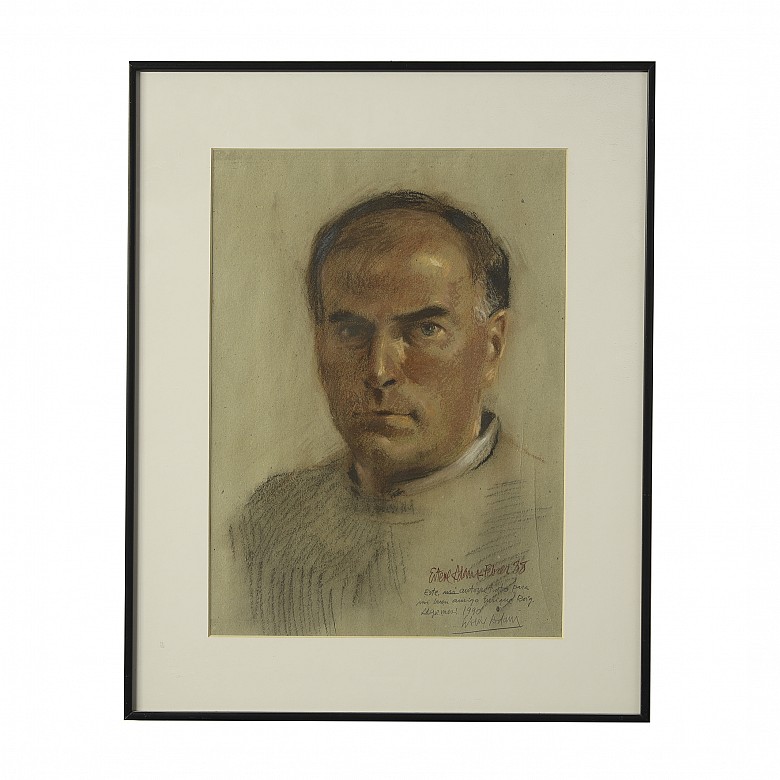 José Esteve Adam (1946) “Self-portrait”, 1988 - 4