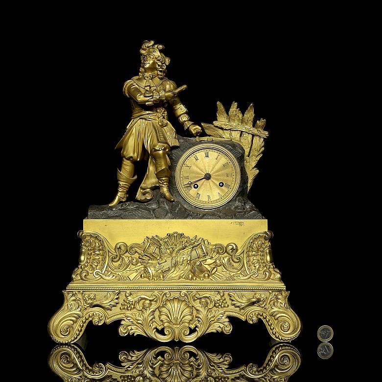 Napoleon III table clock, France 19th century - 9