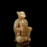 Set of Hetian jade figurines “The twelve signs of the zodiac”, Qing dynasty