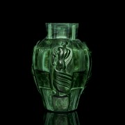 Desná Manufacture ‘Art Deco glass vase’, early 20th century