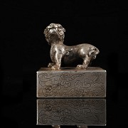 Pewter Seal ‘Lion’, Qing dynasty