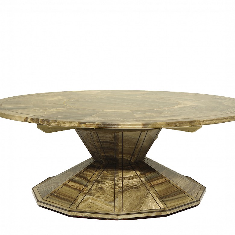 Onyx coffee table, 20th century