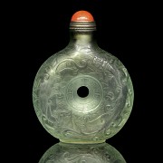 Glass snuff bottle “Dragons”