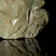 ‘Guanyn’ carved Shoushan stone, Qing dynasty