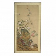 Painting “Spring Landscape”, signed Jiang Tingxi (1669-1732), Qing dynasty