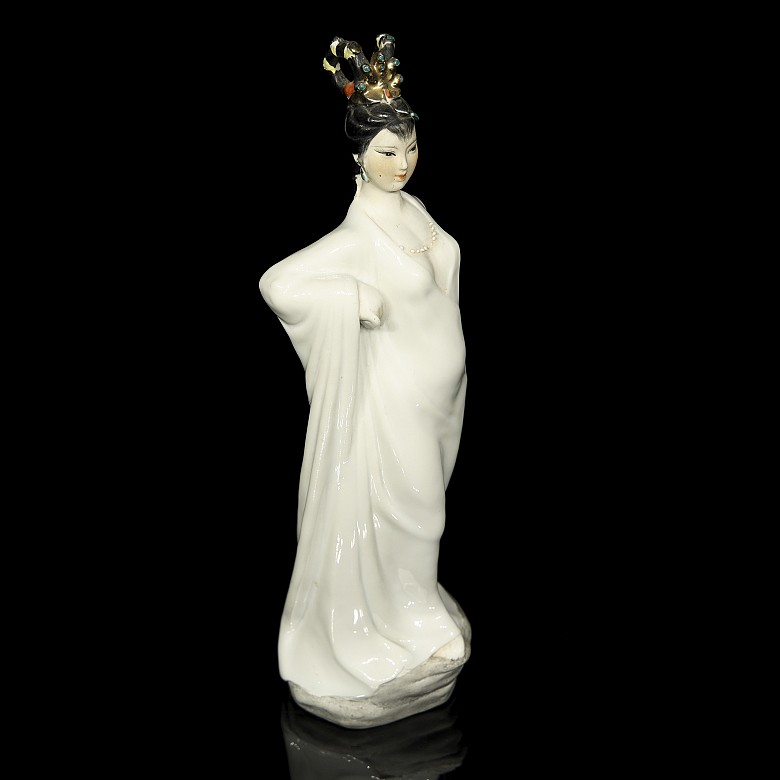 Porcelain lady, 20th century - 8