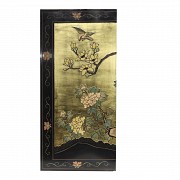 Chinese four-leaf folding screen, 20th century