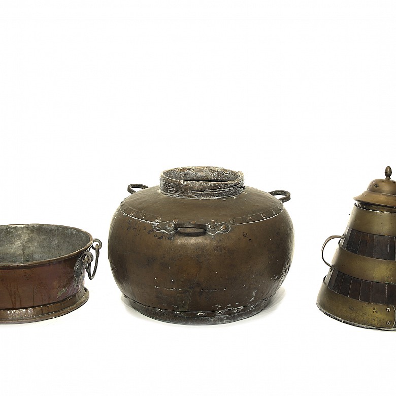 Set of copper pieces for orujo distillation, 19th-20th century - 5