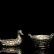 Valenti “Pair of bronze objects”, 20th century - 8