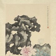 Chinese painting ‘Cats and flowers’, 20th century - 2