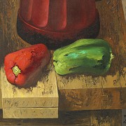 Juris Bindemanis (1952) “Still Life with Peppers”, 1996 - 3