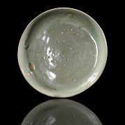 Small celadon-glazed earthenware dish, Song dynasty