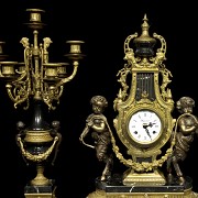 Louis XVI style, hinged clock, 20th century