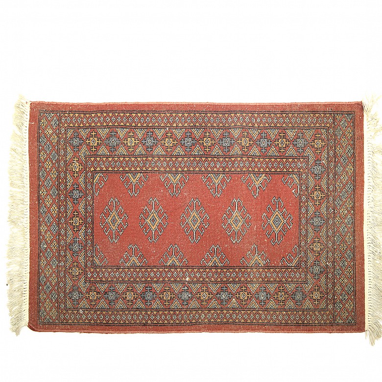 Pair of small Persian-style carpets, 20th century