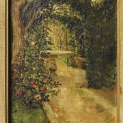 Santiago Rusiñol (1861-1931) ‘Garden Sketch’