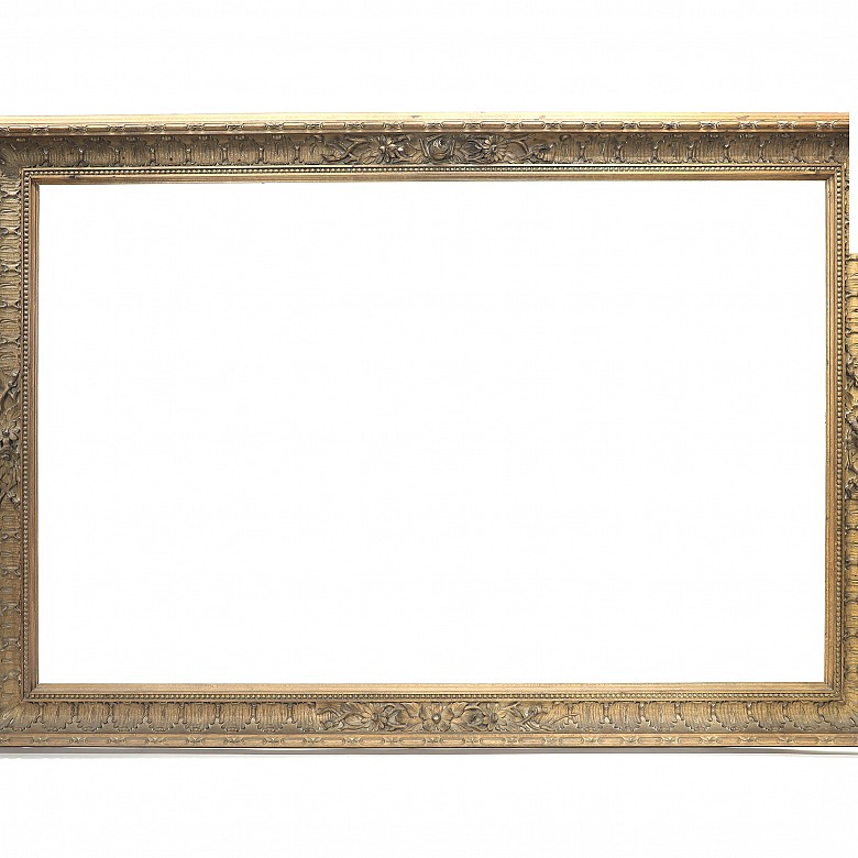 Vicente Andreu, between 1969 and 1971. Two carved wooden frames.