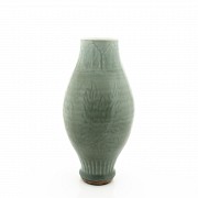 Chinese vase with carved decoration, Yuan style.