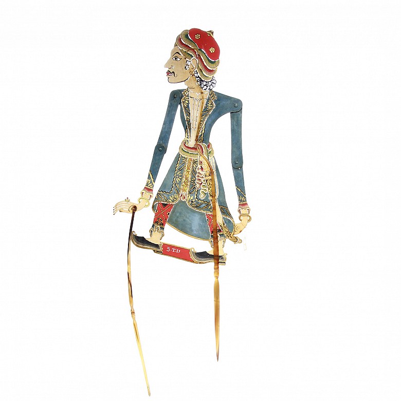 Theater puppet, Indonesia, 19th century