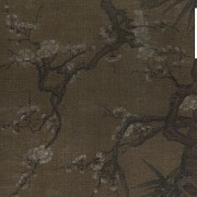 Chinese painting ‘Birds in an Almond Tree’, Qing dynasty