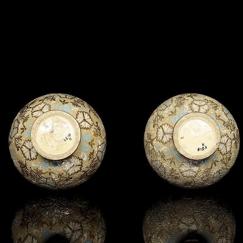 Doulton & Slaters Patent ‘Pair of quinqués’, 20th century