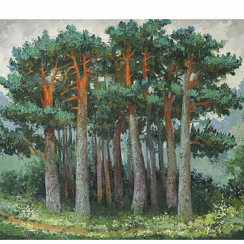 Juris Bindemanis (1952) ‘Grove’, 2001