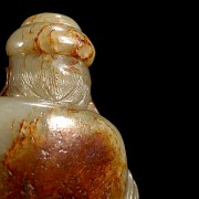 Jade figurine ‘Bodhidharma’, Qing dynasty