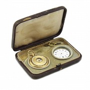 18k gold pocket watch