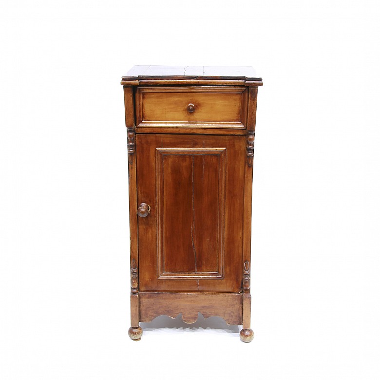 Victorian style bedside table, early 20th century