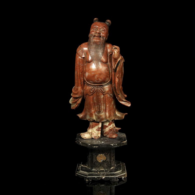 A Chinese sage figure, Qing dynasty