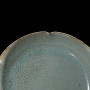 Celadon ware lobed dish, Song Dynasty