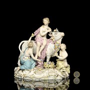 Dresden Porcelain ‘The Rape of Europa’, 20th century - 10