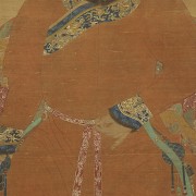 Chinese painting ‘Noble Portrait’, Qing dynasty - 3