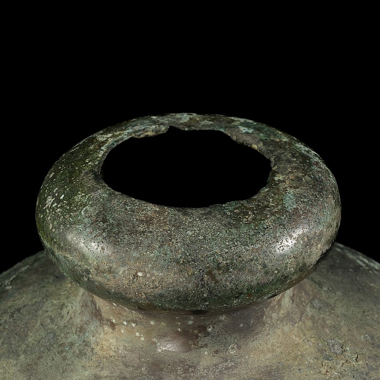 Bronze amphora, Han dynasty