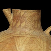 Large rounded ceramic jar, Neolithic (3rd - 2nd millennium B.C.)