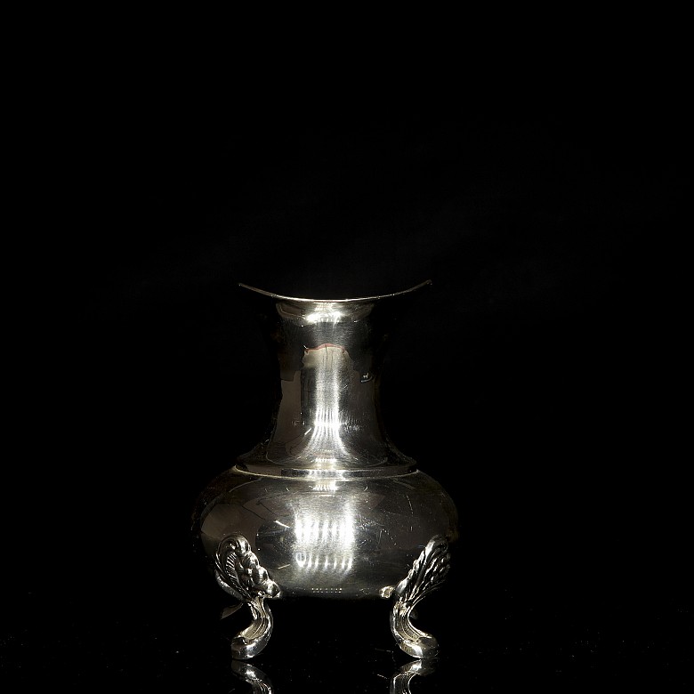 Spanish silver jug, 20th century