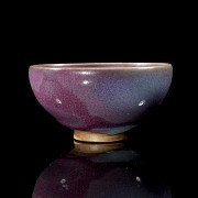 Junyao glazed earthenware cup, Song dynasty