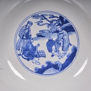 Porcelain bowl “Chinese Tale”, Qing Dynasty