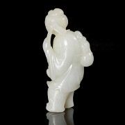 Carved jade figurine ‘Labrador’, Qing dynasty