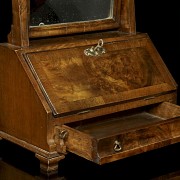 Dressing table mirror with desk, 19th century