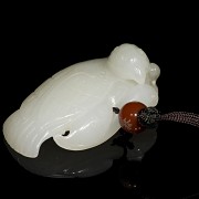 White jade pendant 