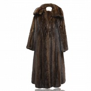 Mink fur coat