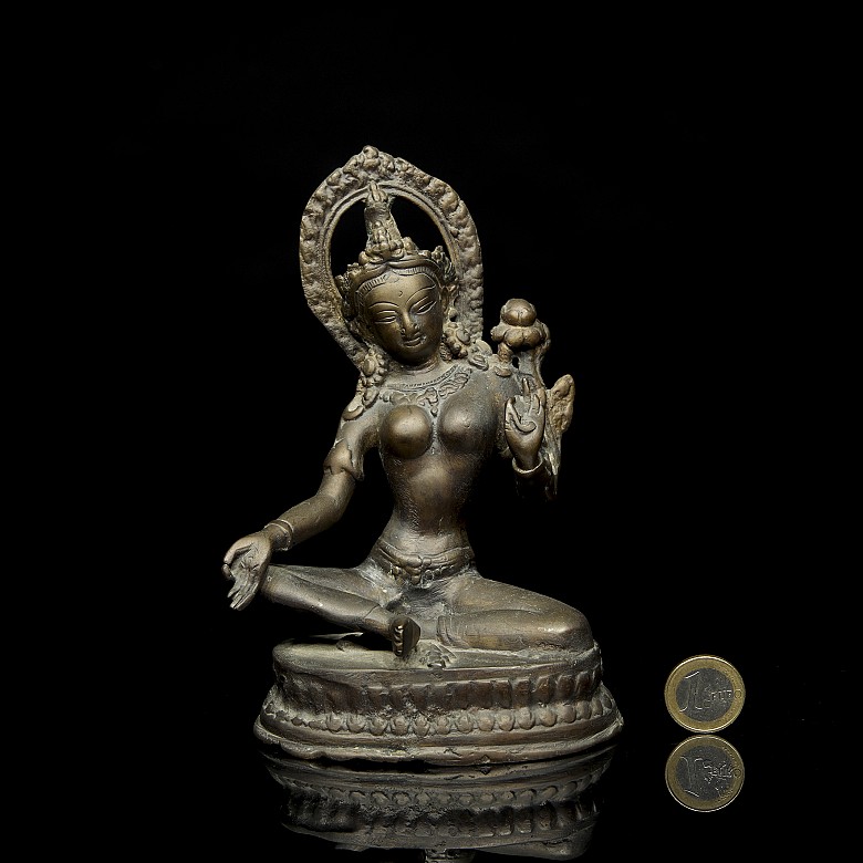 Metal figure ‘Syama Tara’, 20th century - 8