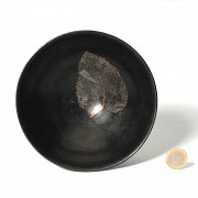 Black-glazed pottery bowl, Song dynasty