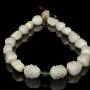 Jade bead necklace ‘Luohan’, Qing dynasty