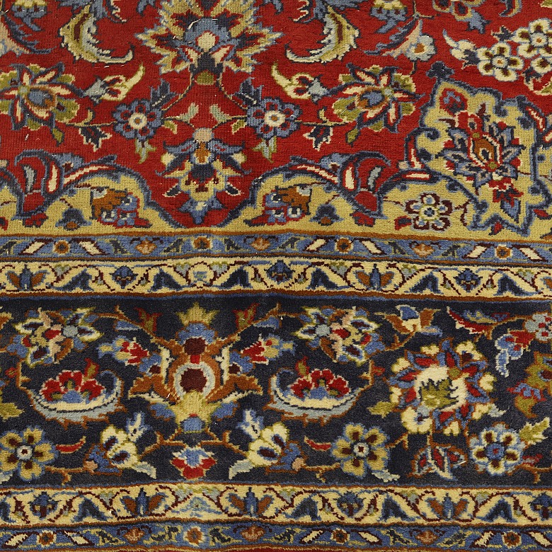 Alfombra persa de Isfahan, s.XX