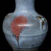 Small Junyao ceramic vase, 20th century