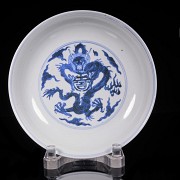 Porcelain dish “Dragon and phoenix”, Qing dynasty, with Yongzheng seal