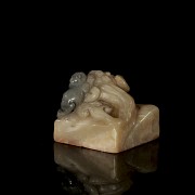 Shoushan stone ‘Animal’ seal, Qing dynasty